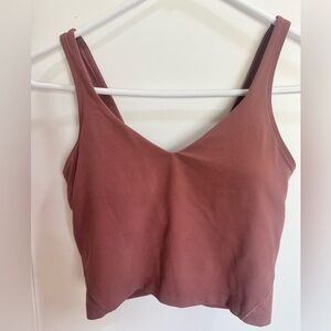 lululemon athletica Rust Tank Top